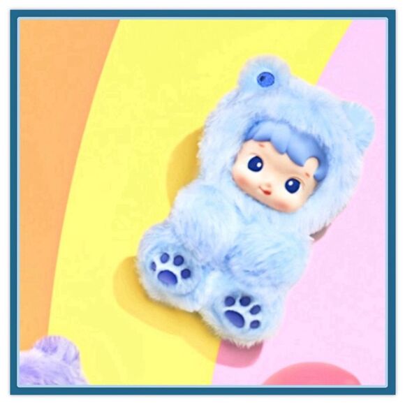 Haci Pupu Gummy Bear Series Vinyl Plush Pendant Blueberry - Picture 16 of 16